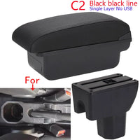 Accoudoir Central Suzuki Ignis avec Ports USB - vue rapprochée - Becquet Voiture