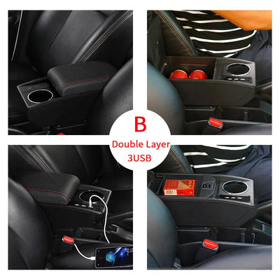 Accoudoir Central Suzuki Swift 2005-2023 - installé sur véhicule - Becquet Voiture