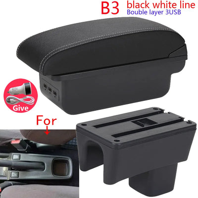 Accoudoir Central Suzuki Swift 2005-2024 avec USB - détail du montage - Becquet Voiture