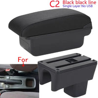 Accoudoir Central Suzuki Swift 2005-2024 avec USB - en situation - Becquet Voiture