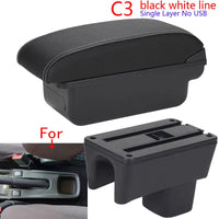 Accoudoir Central Suzuki Swift 2005-2024 avec USB - vue de dessus - Becquet Voiture