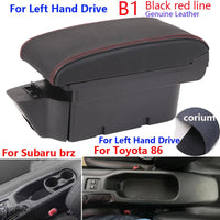 Accoudoir Central Toyota GT86 Subaru BRZ 2012-2020 - détail du montage 2 - Becquet Voiture