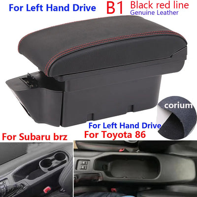 Accoudoir Central Toyota GT86 Subaru BRZ 2012-2020 - détail du montage 2 - Becquet Voiture