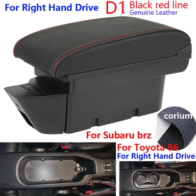 Accoudoir Central Toyota GT86 Subaru BRZ 2012-2020 - détail du montage - Becquet Voiture