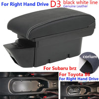 Accoudoir Central Toyota GT86 Subaru BRZ 2012-2020 - en situation - Becquet Voiture