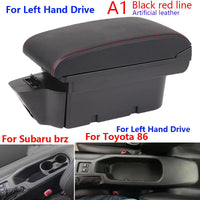 Accoudoir Central Toyota GT86 Subaru BRZ 2012-2020 - vue de profil 2 - Becquet Voiture
