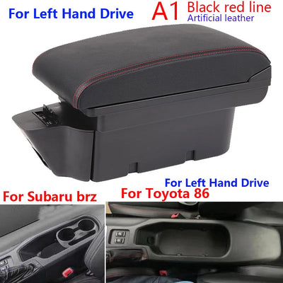 Accoudoir Central Toyota GT86 Subaru BRZ 2012-2020 - vue de profil 2 - Becquet Voiture