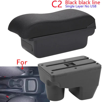 Accoudoir Central Toyota Yaris 2021-2022 - détail du montage - Becquet Voiture