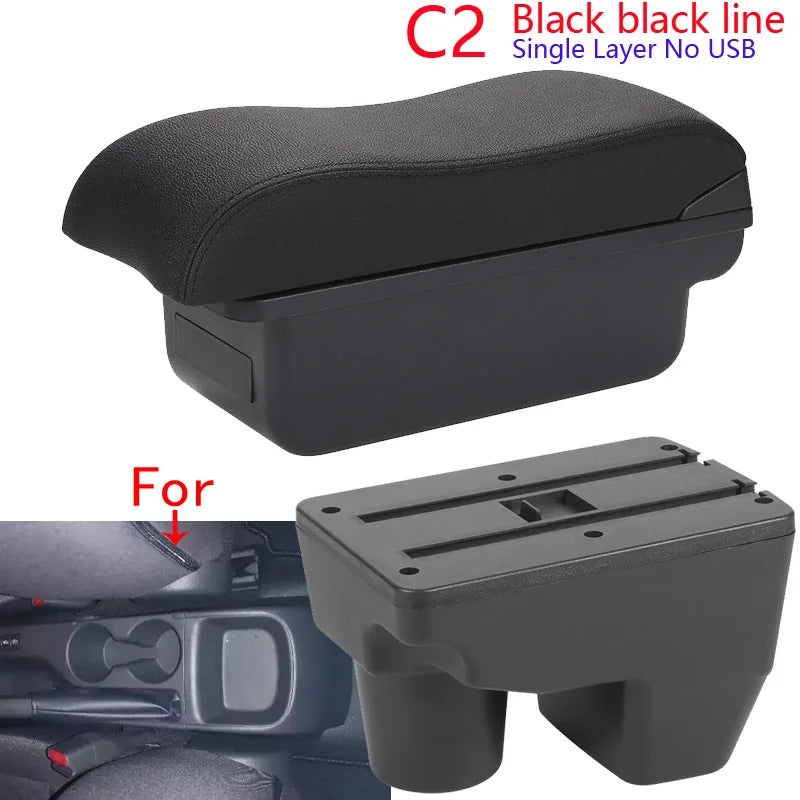 Accoudoir Central Toyota Yaris 2021-2022 - détail du montage - Becquet Voiture