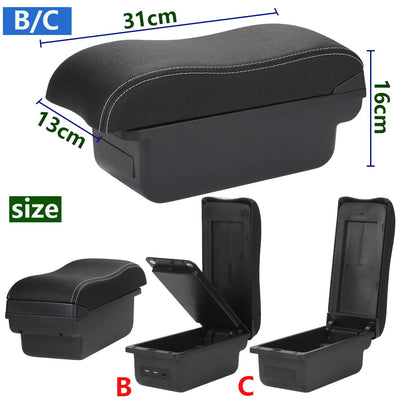 Accoudoir Central Toyota Yaris 2021-2022 - vue arrière - Becquet Voiture