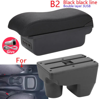 Accoudoir Central Toyota Yaris 2021-2022 - vue de profil 2 - Becquet Voiture