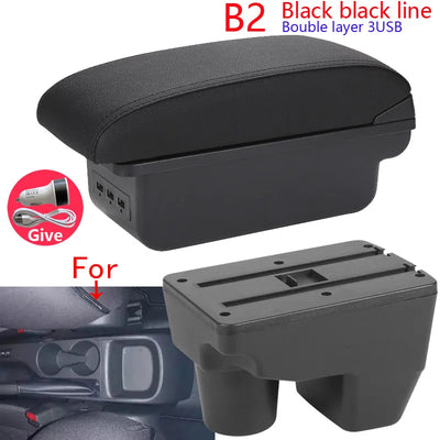 Accoudoir Central Toyota Yaris 2021-2024 - vue de dessus - Becquet Voiture