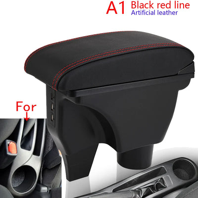 Accoudoir Central Toyota Yaris avec Rangement - vue de dessus - Becquet Voiture