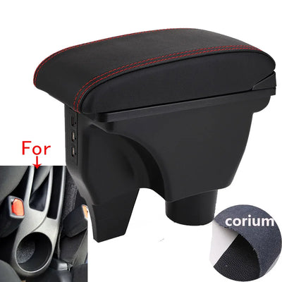 Accoudoir Central Toyota Yaris avec Rangement - vue de face - Becquet Voiture