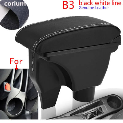 Accoudoir Central Toyota Yaris avec Rangement - vue de profil 2 - Becquet Voiture