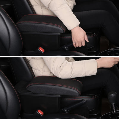 Accoudoir Central Toyota Yaris avec Rangement - vue de trois-quarts - Becquet Voiture