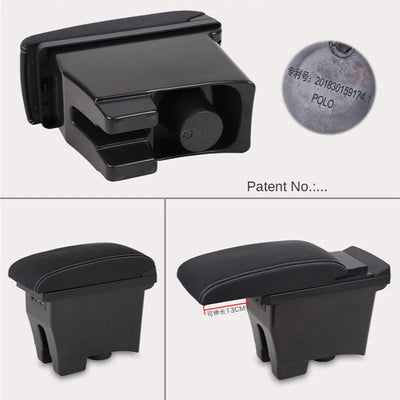 Accoudoir Central Volkswagen Polo 5 6R 2012-2018 - vue arrière - Becquet Voiture