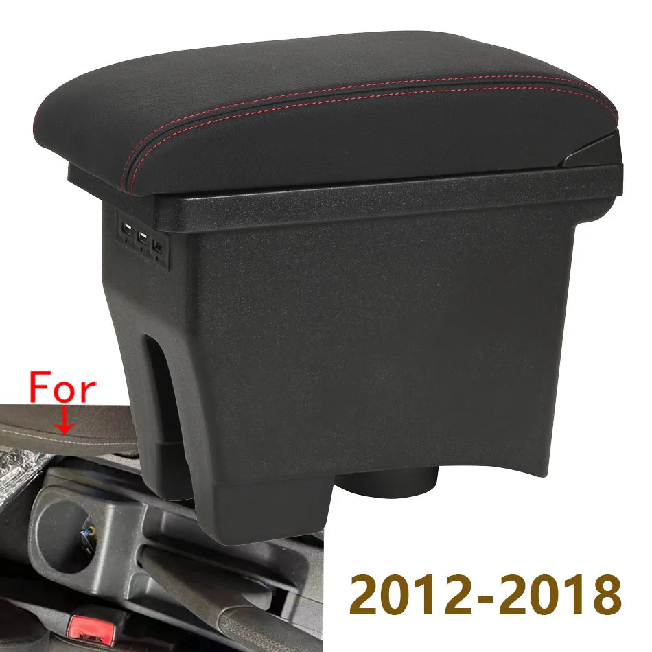 Accoudoir Central Volkswagen Polo 5 6R 2012-2018 - vue de face - Becquet Voiture