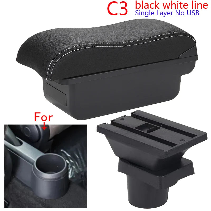 Accoudoir Central Volkswagen Up Skoda Citigo Seat Mii - vue de dessus - Becquet Voiture