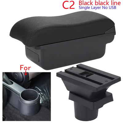 Accoudoir Central Volkswagen Up Skoda Citigo Seat Mii - vue rapprochée - Becquet Voiture