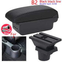 Accoudoir Central VW Skoda Citigo Seat avec Rangement - détail du montage - Becquet Voiture