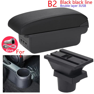 Accoudoir Central VW Skoda Citigo Seat avec Rangement - détail du montage - Becquet Voiture