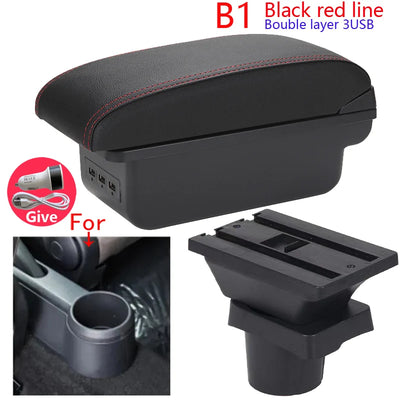 Accoudoir Central VW Skoda Citigo Seat avec Rangement - en situation - Becquet Voiture