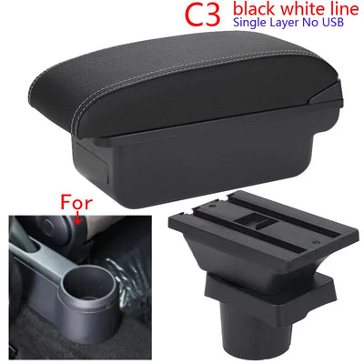 Accoudoir Central VW Skoda Citigo Seat avec Rangement - vue de face 2 - Becquet Voiture
