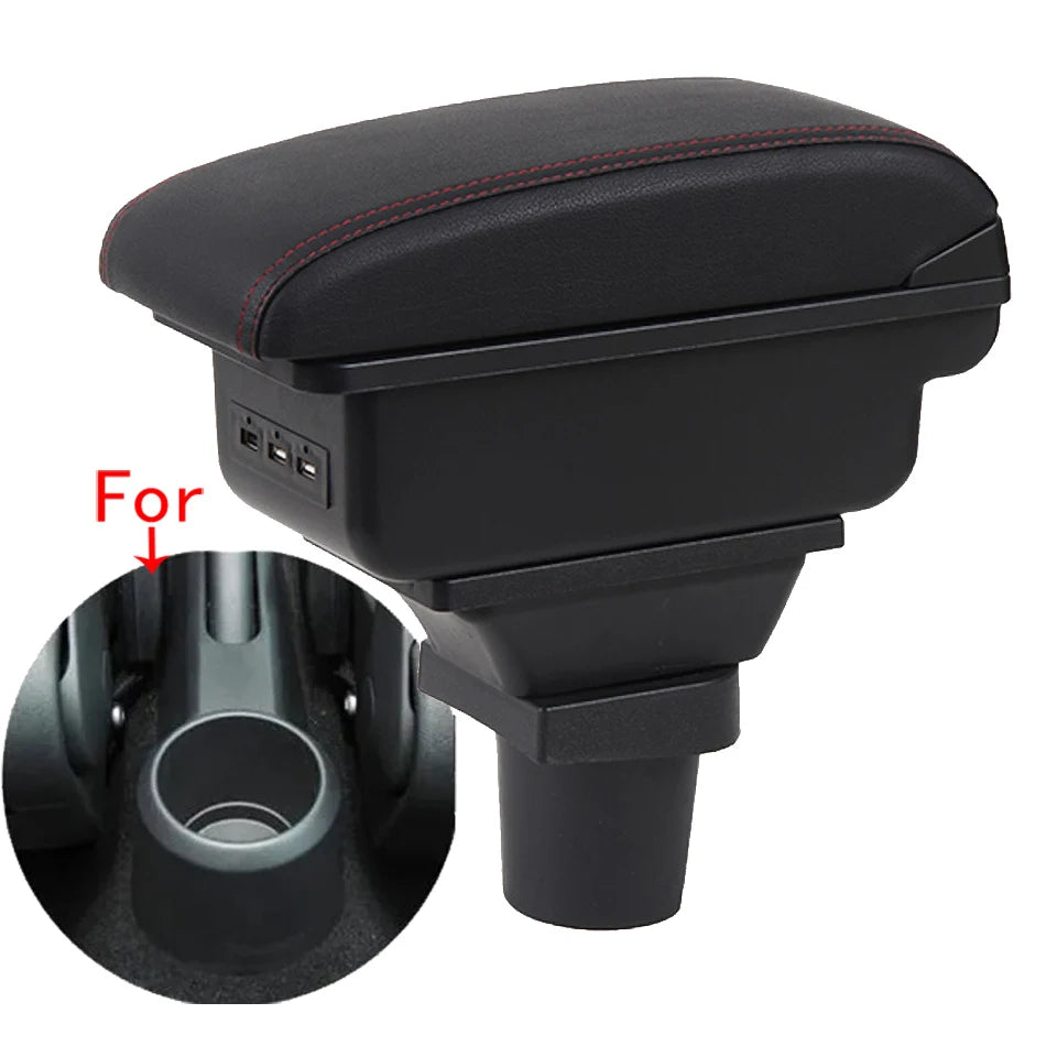 Accoudoir Central VW Skoda Citigo Seat avec Rangement - vue de face - Becquet Voiture