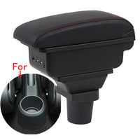 Accoudoir Central VW Skoda Citigo Seat avec Rangement - vue de face - Becquet Voiture