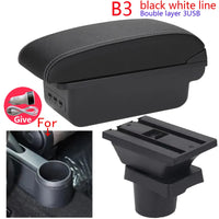 Accoudoir Central VW Skoda Citigo Seat avec Rangement - vue de profil 2 - Becquet Voiture