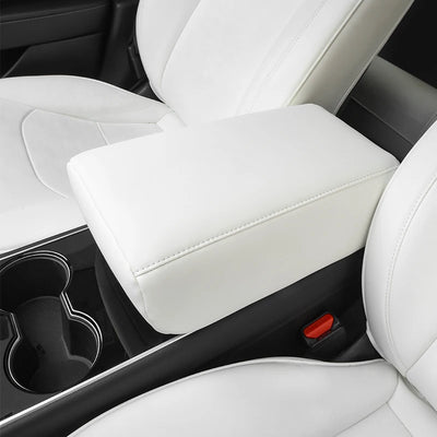 Accoudoir Coussin Mémoire de Forme Tesla Model 3 et Y - vue de face - Becquet Voiture