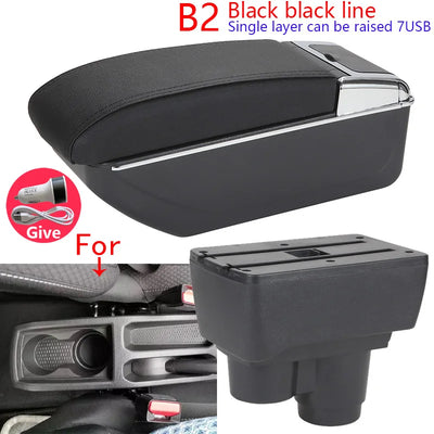 Accoudoir Dacia Duster avec Rangement et Ports USB - détail du montage - Becquet Voiture