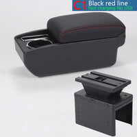 Accoudoir de Voiture Universel avec Rangement - vue de face 2 - Becquet Voiture