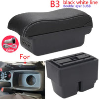 Accoudoir Ford Fiesta MK7 2009-2017 - détail du montage - Becquet Voiture