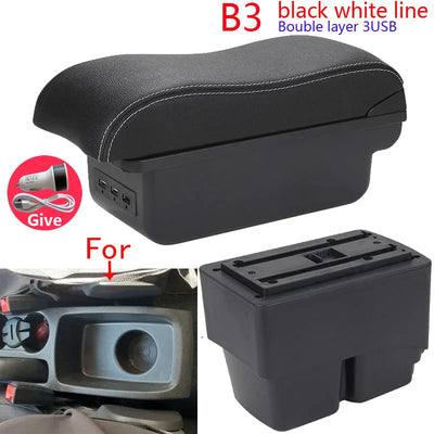 Accoudoir Ford Fiesta MK7 2009-2017 - détail du montage - Becquet Voiture
