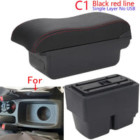 Accoudoir Ford Fiesta MK7 2009-2017 - en situation - Becquet Voiture