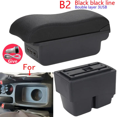 Accoudoir Ford Fiesta MK7 2009-2017 - vue rapprochée - Becquet Voiture