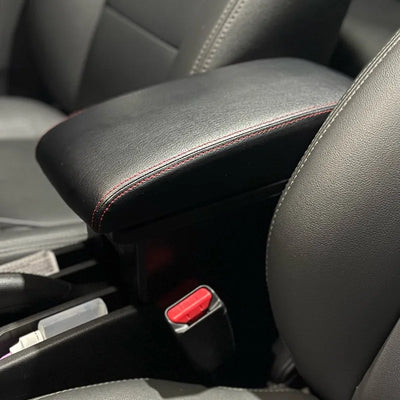 Accoudoir Honda City avec Rangement et Chargeur USB - vue de profil - Becquet Voiture