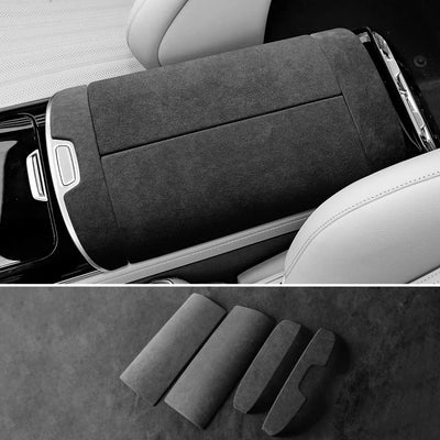 Accoudoir Mercedes Classe S W223 Alcantara - installé sur véhicule - Becquet Voiture