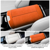 Accoudoir Mercedes Classe S W223 Alcantara - vue de profil - Becquet Voiture