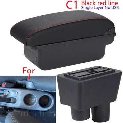 Accoudoir Nissan Almera Versa avec Rangement et USB - détail du montage - Becquet Voiture