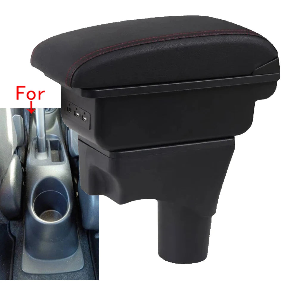 Accoudoir Nissan Sunny 2010-2022 — Boîte de Rangement - vue de face - Becquet Voiture
