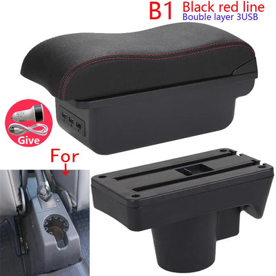 Accoudoir Opel Astra H 2006-2011 — Boîte de Rangement - vue de face 2 - Becquet Voiture
