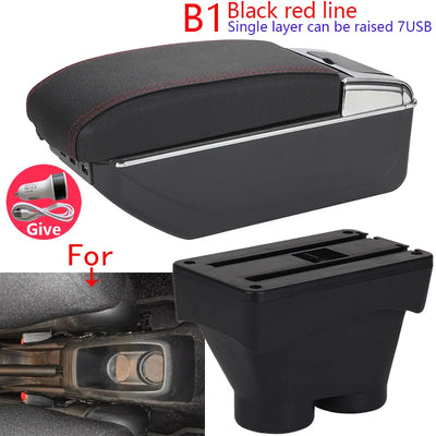 Accoudoir Peugeot 208 2012-2018 — Boîte de Rangement Cendrier - en situation - Becquet Voiture