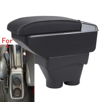 Accoudoir Peugeot 208 2012-2018 — Boîte de Rangement Cendrier - vue de face - Becquet Voiture