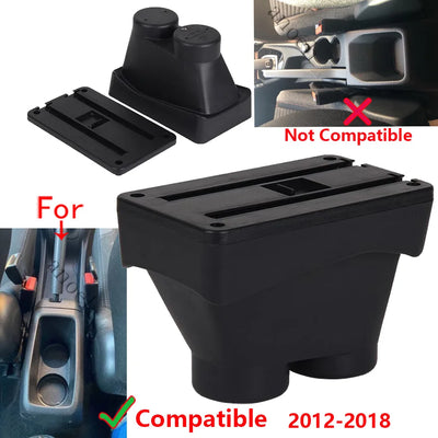 Accoudoir Peugeot 208 2012-2018 — Boîte de Rangement Cendrier - vue de profil - Becquet Voiture
