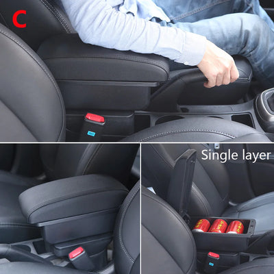 Accoudoir Seat Ibiza Arona 6L 6J 2017-2025 - installé sur véhicule - Becquet Voiture