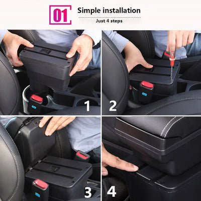 Accoudoir Seat Ibiza Arona 6L 6J 2017-2025 - packshot studio - Becquet Voiture