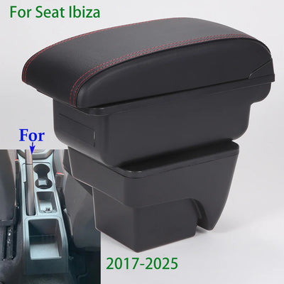 Accoudoir Seat Ibiza Arona 6L 6J 2017-2025 - vue de face - Becquet Voiture